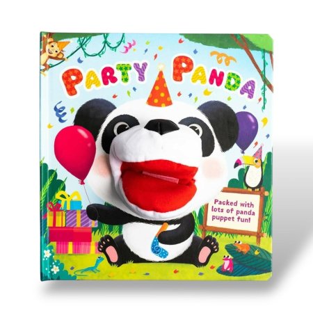 party panda - حفلة الباندا - كتاب يتضمن دمية للقراءة مع التفاعل 