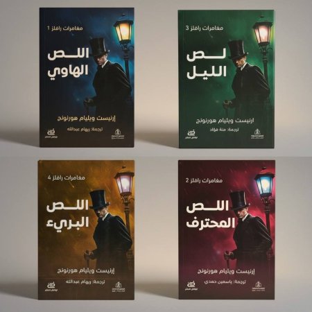 سلسلة مغامرات رافلز - 4 كتب