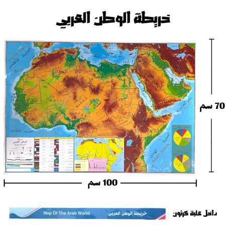 خريطة الوطن العربي 