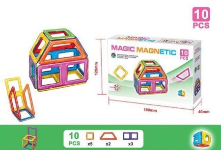 Magic Magnetic - 10pcs تركيب مغناطيس