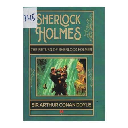 THE RETURN OF SHERLOCK HOLMES